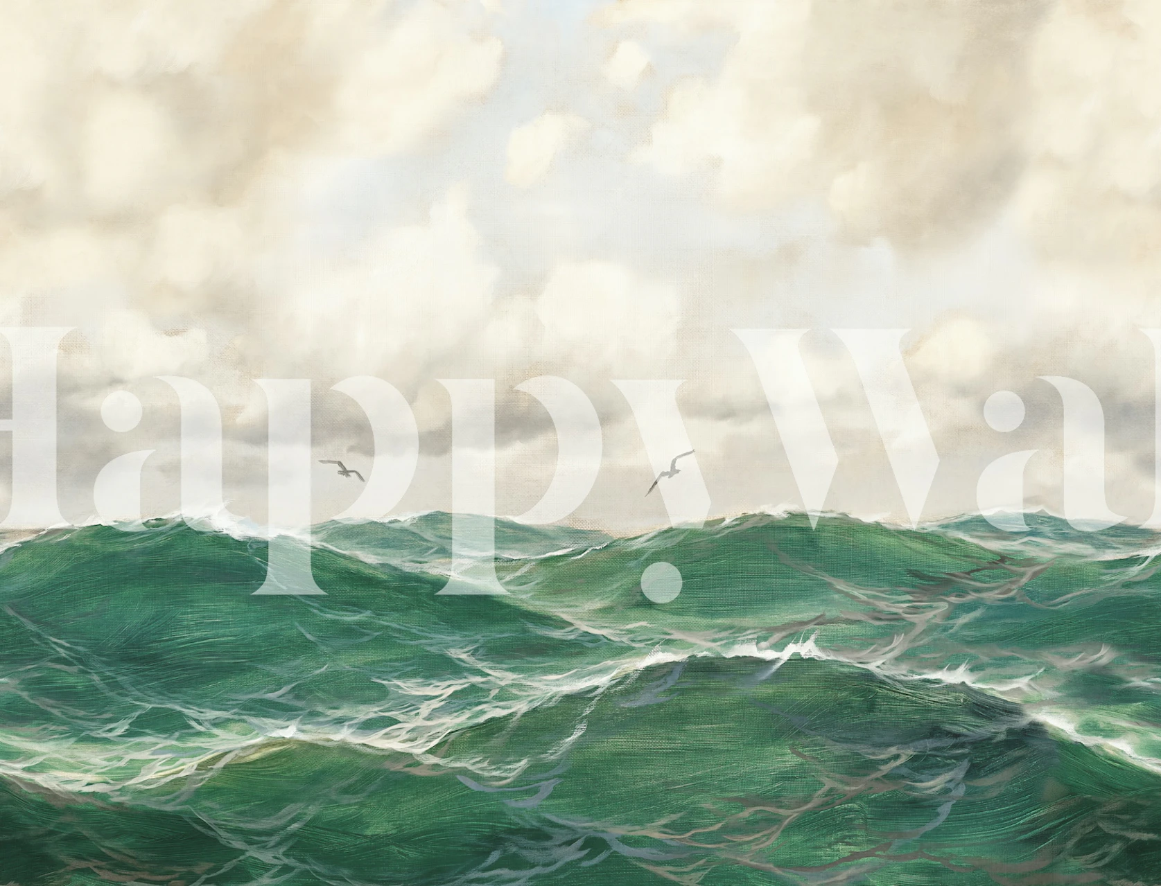 Viridian Seascape tapet