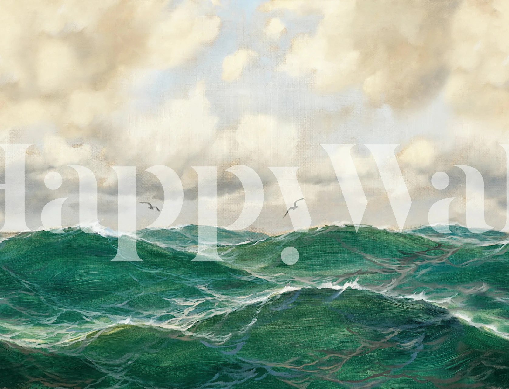 Viridian Seascape - Vibrant tapetit