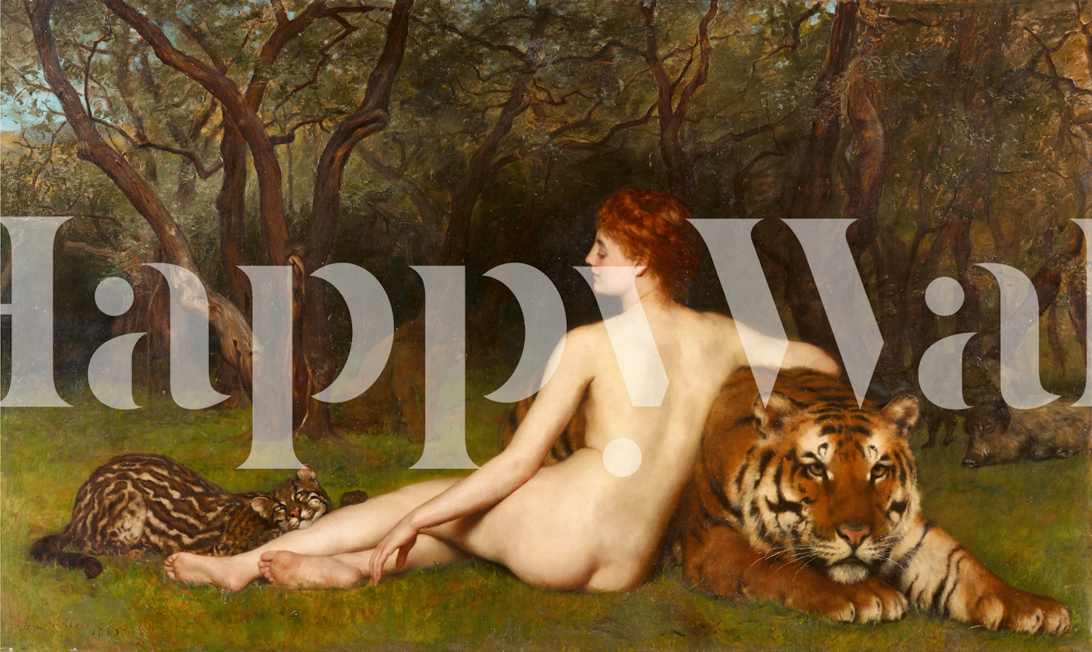 Circe - John Collier - Aster tapete
