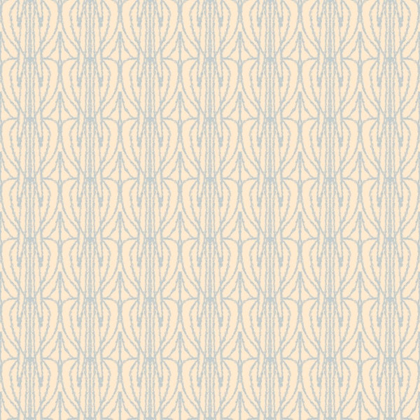 Light Blue and Cream Stippled Elegance