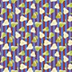 Playful Pear Fruit Stripes blue