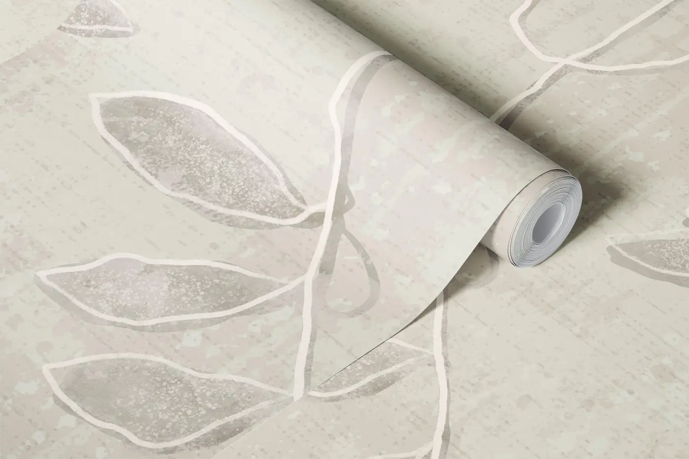 Hanging Garden in Cream Beige wallpaper roll