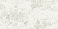 Fairytale Castle Countryside wallpaper