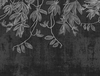 Hanging Garden in Charcoal Grey tapety