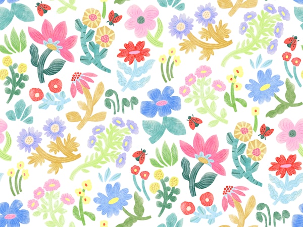 Playful Wildflower Garden