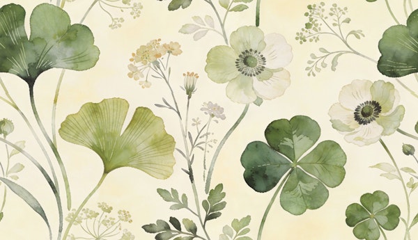 Ginkgo and Wildflower Garden