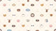 Cute Animal Faces Nursery cream