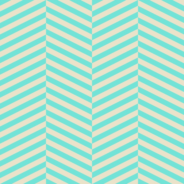 Retro Turquoise Chevron Lines