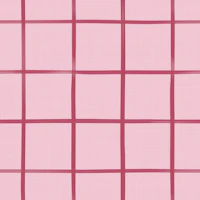 Pink Small Check papel pintado