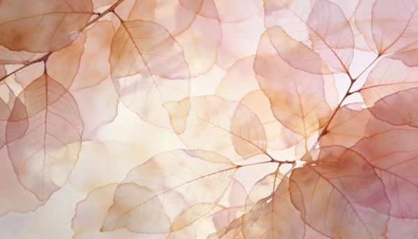 Pastel Leaf Canopy Glow