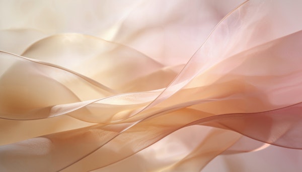 Peach Satin Flow
