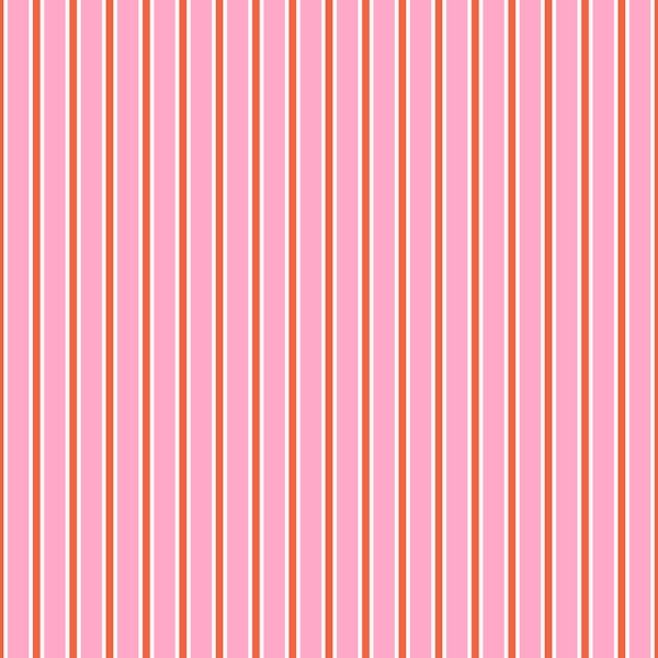 Pink Coral Vertical Stripes