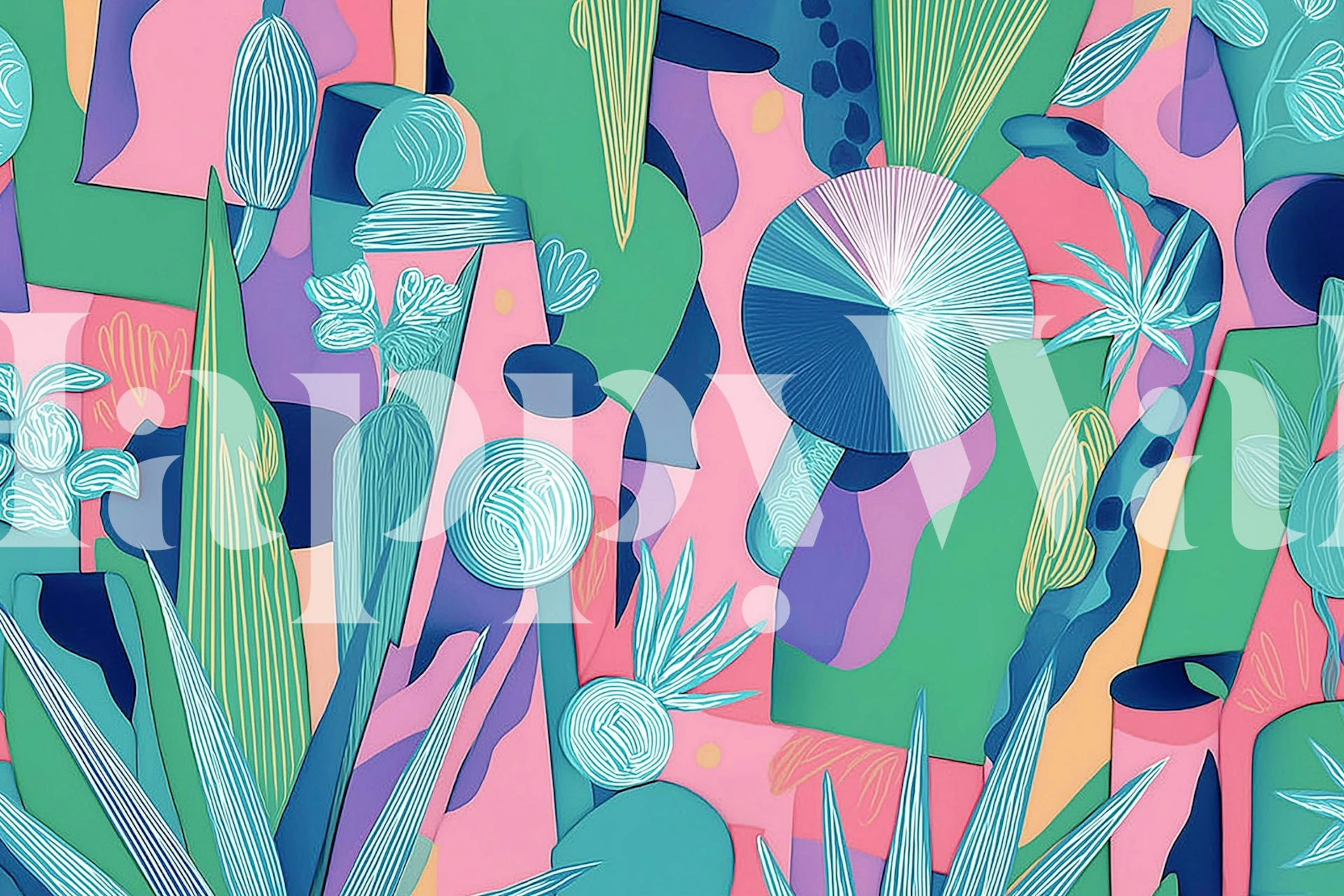 The Pink Room wallpaper