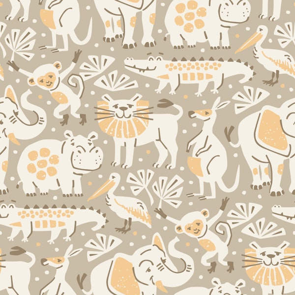 Snuggle Safari - yellow