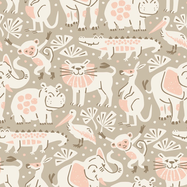 Snuggle safari - pink
