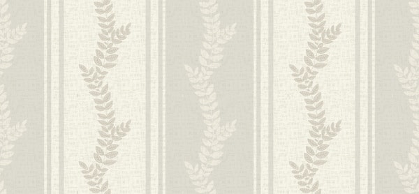 Beige Botanical Stripe