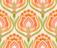 Retro Floral Pattern wallpaper