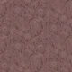 Retro Rosewood Flower Stitched Botanical