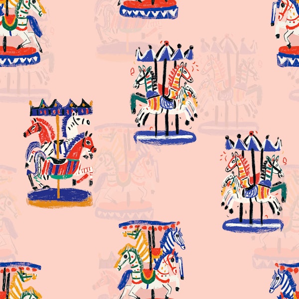 Colorful Merry Go Round
