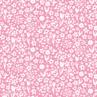 Soft Florals Fresh Pink tapete