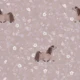 Whimsical Ponies and Wildflowers - Dusty Pink