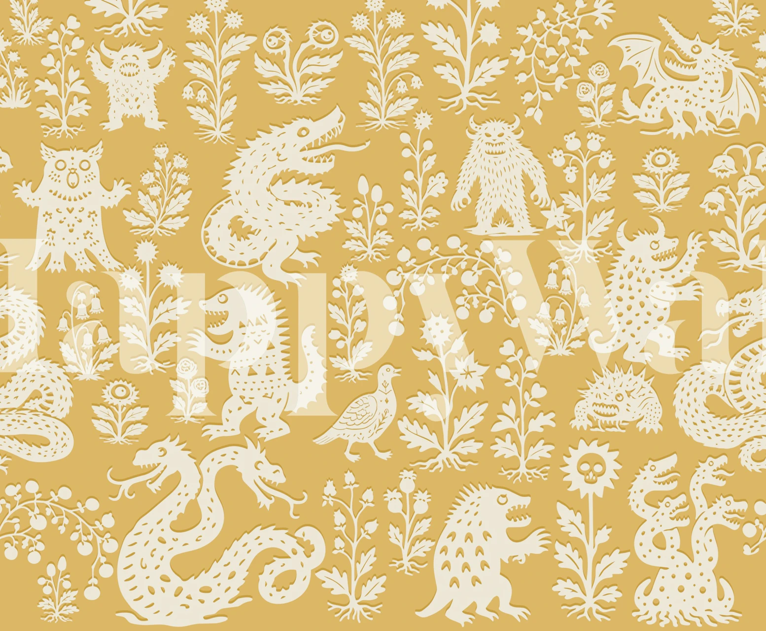 Playful Mythical Beasts tapeet