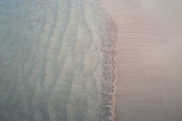 Serene Sea Meets Sandy Beach 2