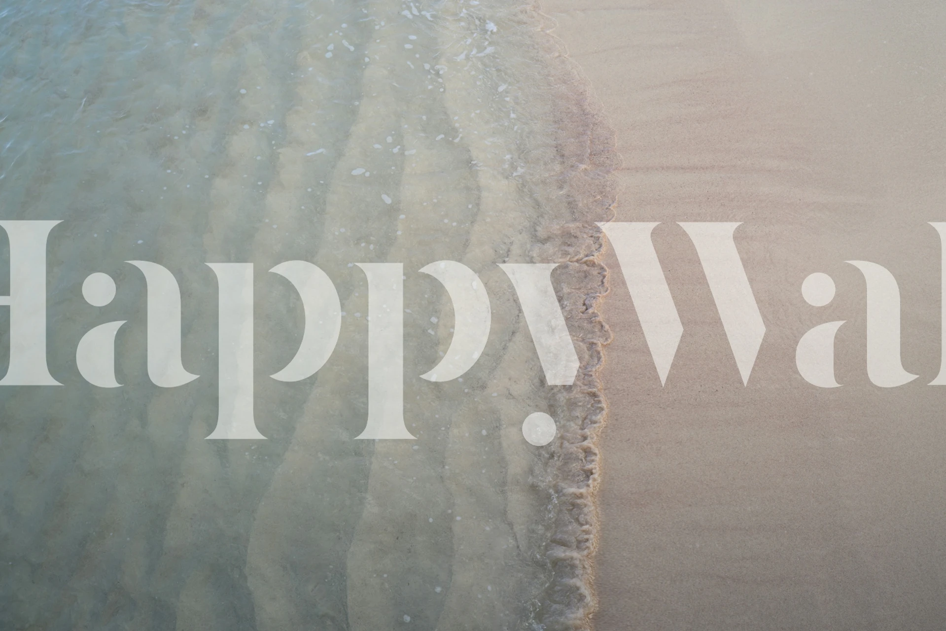 Serene Sea Meets Sandy Beach 2 tapety