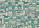 retro kitchen - teal