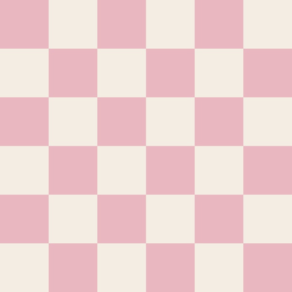 Soft Pink Gingham Squares