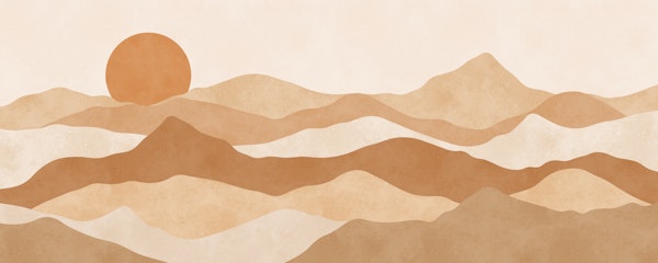 Desert Dunes Sunrise