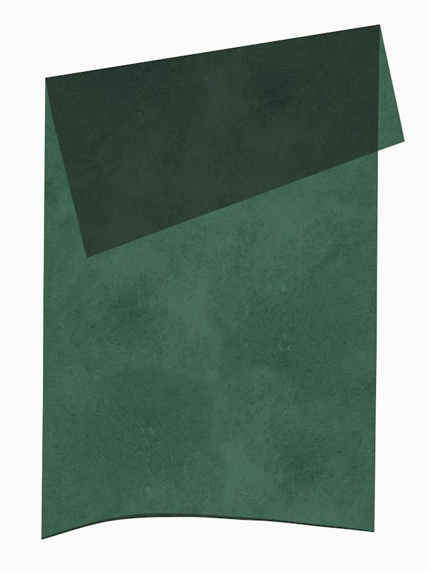 Deep Teal Minimal Geometric