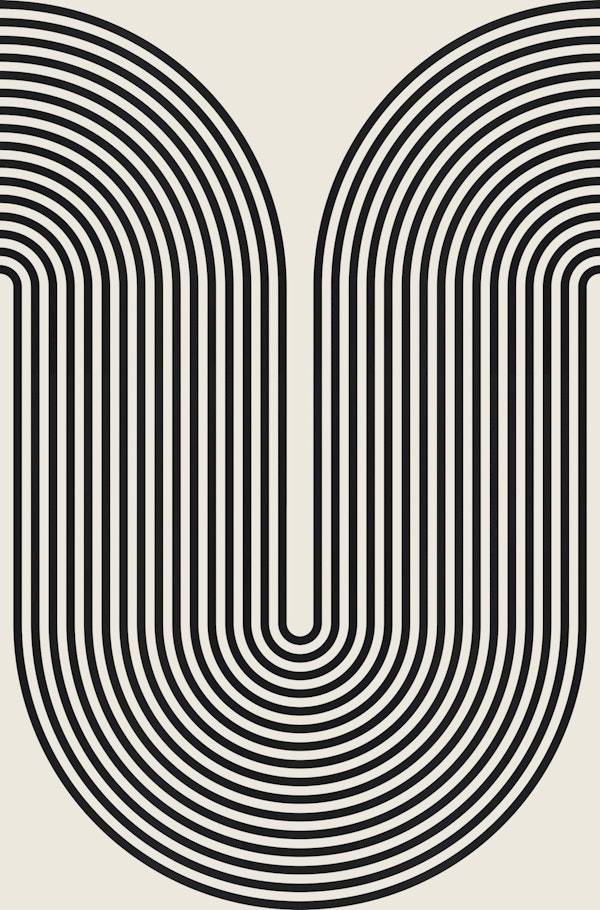 Mid Century Modern U Curve