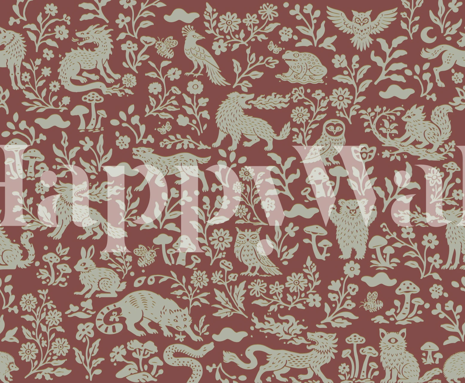 Folklore Forest Creatures papiers peint