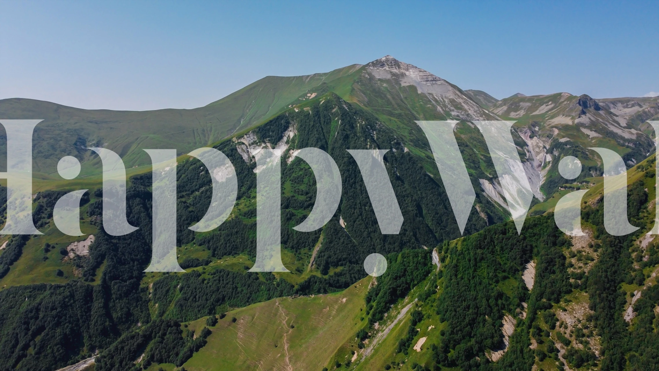 Summer Mountains Scenic Landscape tapetit