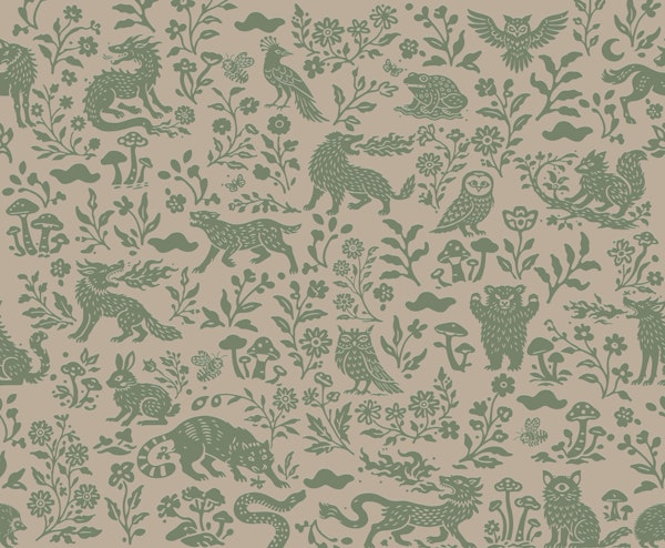 Folklore Forest Creatures green