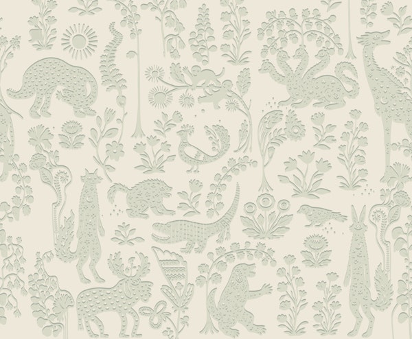 Nordic Folk Art Jungle Light