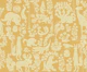 Nordic folk art jungle mustard