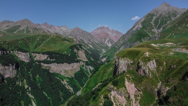 Georgia Mountain Canyon Panorama