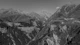 Monochrome Georgian Mountains