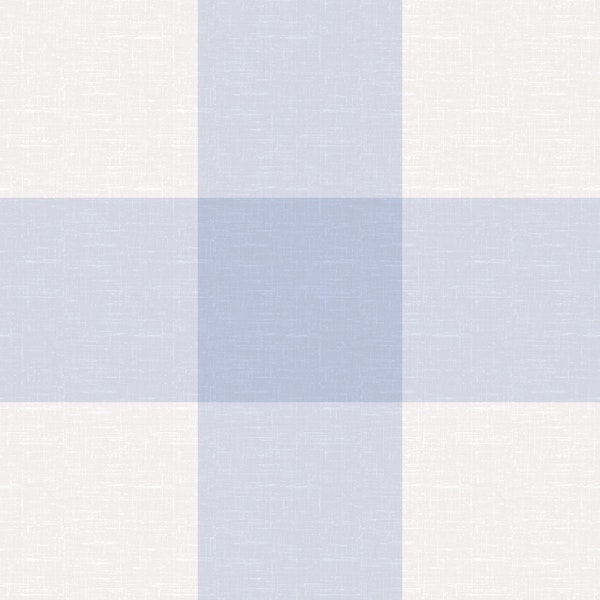 Sky Blue Cottage Checkered