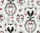 Gothic Damask - Fairytale Queen - cream Large