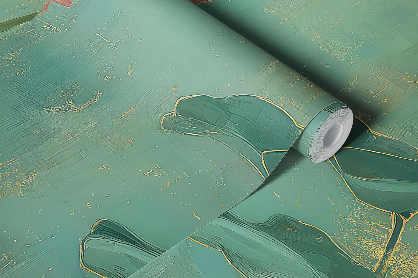 Dreamy Lotus Garden wallpaper roll