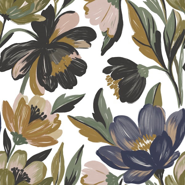 Moody Botanical Florals