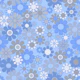 Blue 70s Floral