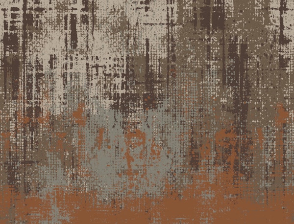 Urban Texture Grey Rust Brown