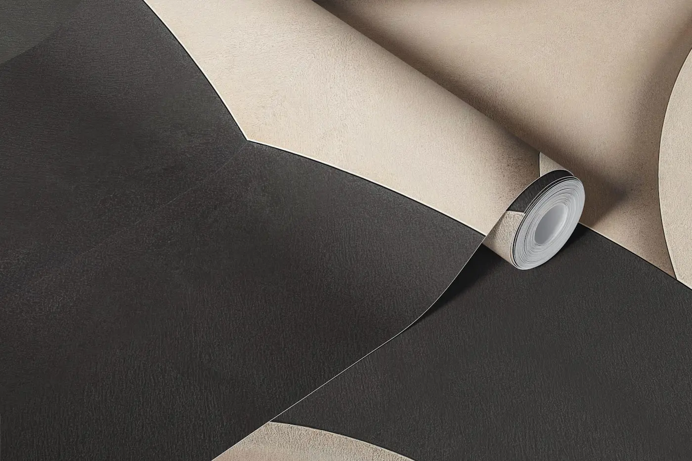 Neutral Geometric Arches wallpaper roll