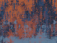 Urban Texture Orange Blue papiers peint