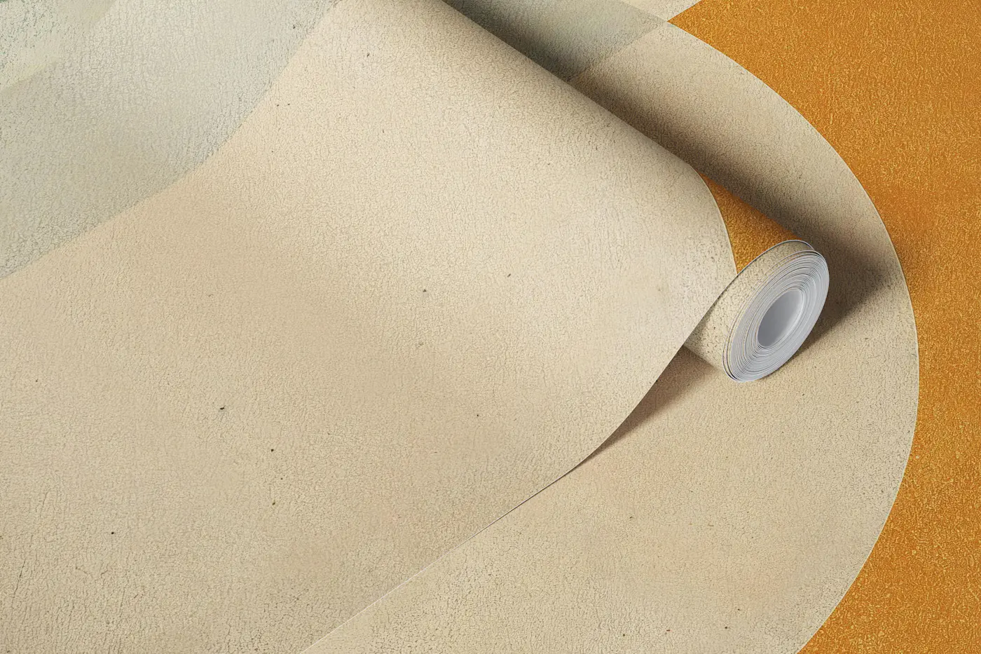 Mid Century Geometric Arches wallpaper roll