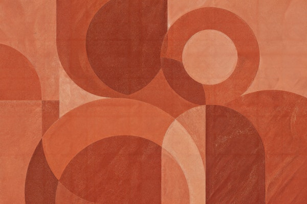 Terracotta Geometric Arches